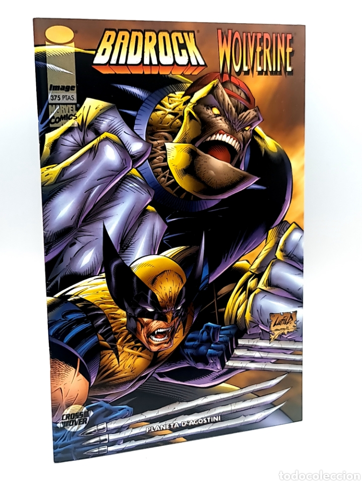 C&oacute;mics: DE KIOSCO BADROCK WOLVERINE CROSSOVER PLANETA GRAPA - Foto 1
