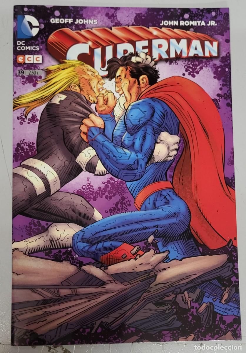 C&oacute;mics: SUPERMAN VOL. 3 39 - GEOFF JOHNS - JOHN ROMITA JR. - DC / ECC - Foto 1