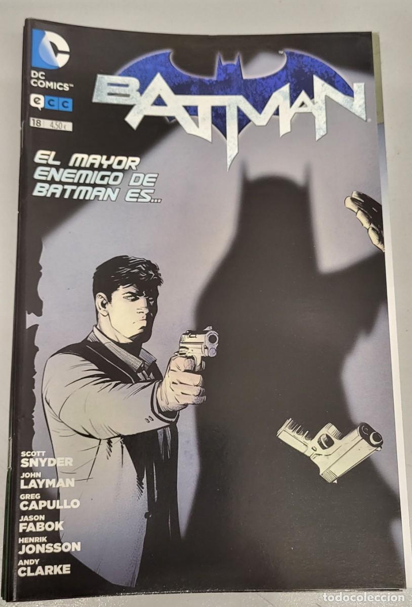 C&oacute;mics: BATMAN N&ordm; 18 : EL MAYOR ENEMIGO DE BATMAN ES... - SCOTT SNYDER / DC - ECC - Foto 1