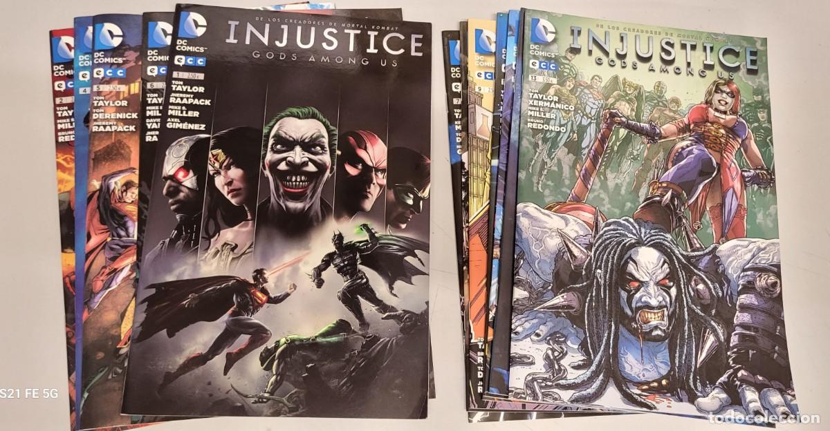 Comics : INJUSTICE A&Ntilde;O UNO &iexcl; COMPLETA 13 NUMEROS ! / DC - ECC
