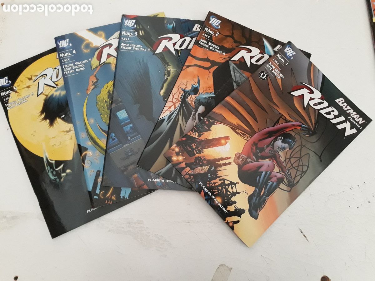 C&oacute;mics: BATMAN PRESENTA ROBIN 1 AL 5 (DE 6) - PLANETA (MBE) - Foto 1