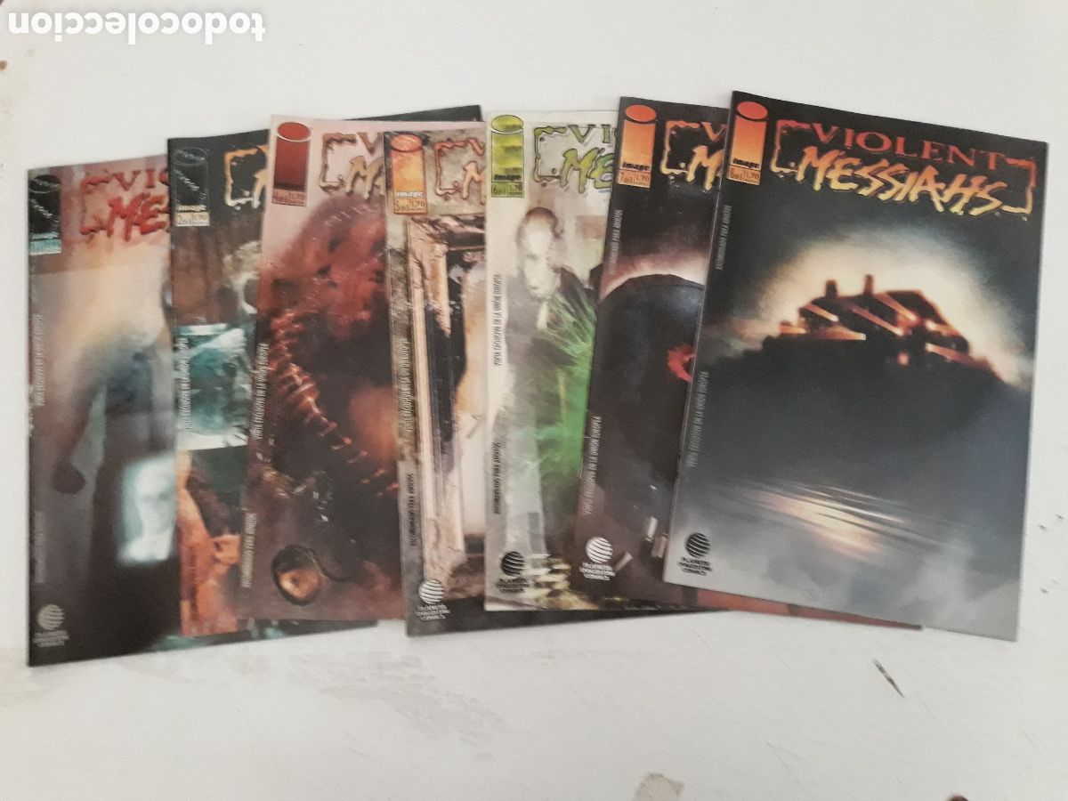 Fumetti: VIOLENT MESSIAHS 1 AL 8 (FALTA EL 4) - PLANETA