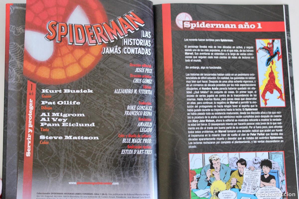 C&oacute;mics: SPIDERMAN. LAS HISTORIAS JAM&Aacute;S CONTADAS. N&ordm; 1 - Foto 4