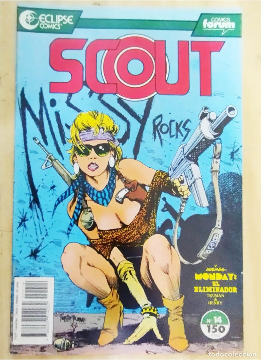 Comics: SCOUT N.&ordm; 14 DUELO DE BANDAS FORUM ECLIPSE COMICS 1991