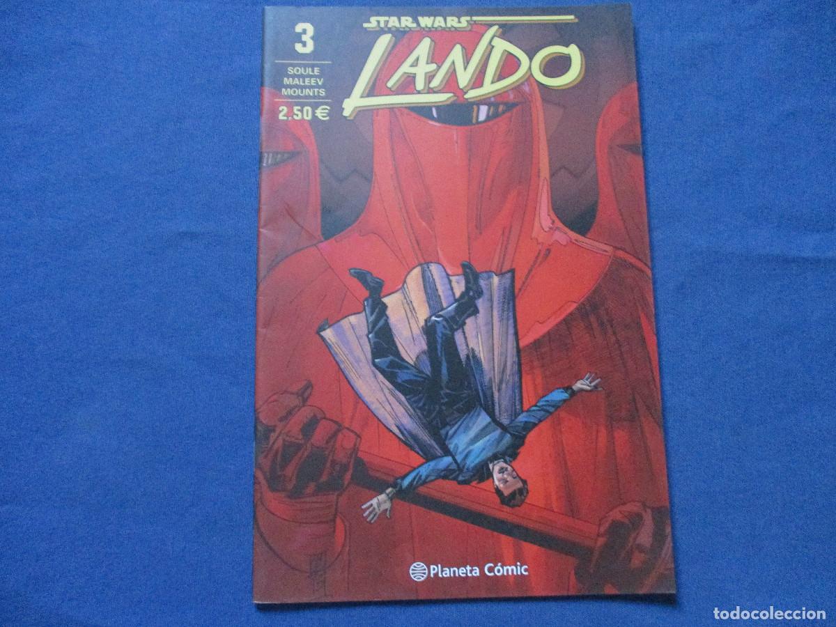 C&oacute;mics: MARVEL / STAR WARS &middot; LANDO N.&ordm; 3 &middot; PLANETA 2016 - Foto 1