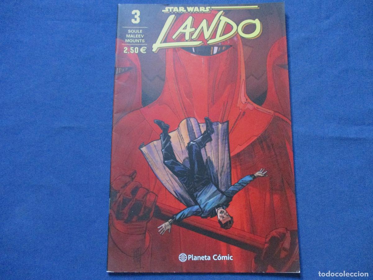 C&oacute;mics: MARVEL / STAR WARS &middot; LANDO N.&ordm; 3 &middot; PLANETA 2016 - Foto 1