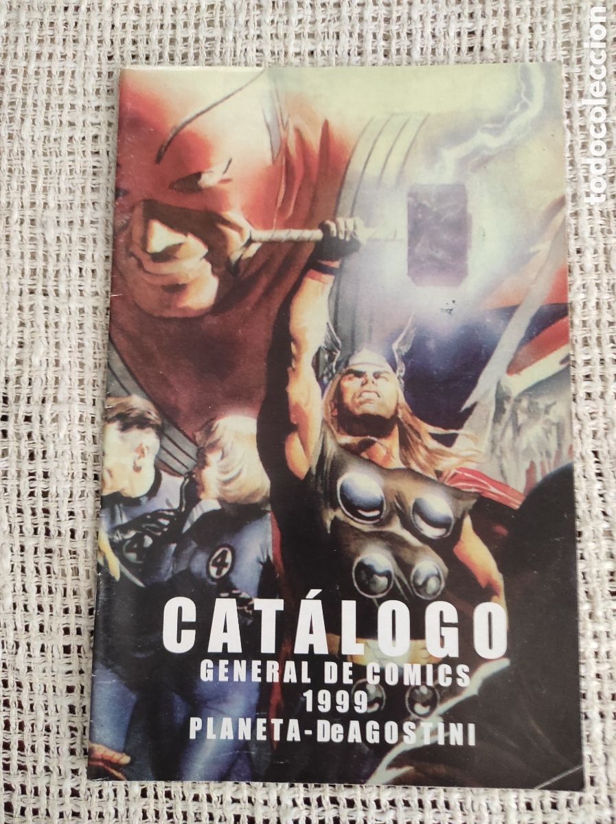 Comics: CATALOGO GENERAL DE COMICS 1999. -ED. PLANETA DEAGOSTINI. 1999