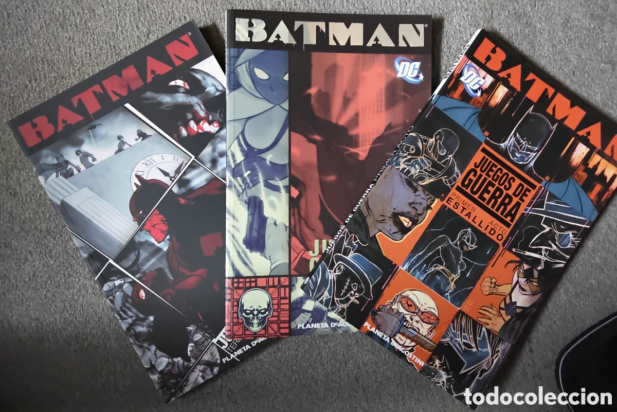 C&oacute;mics: BATMAN JUEGOS DE GUERRA (3 tomos) - Foto 2