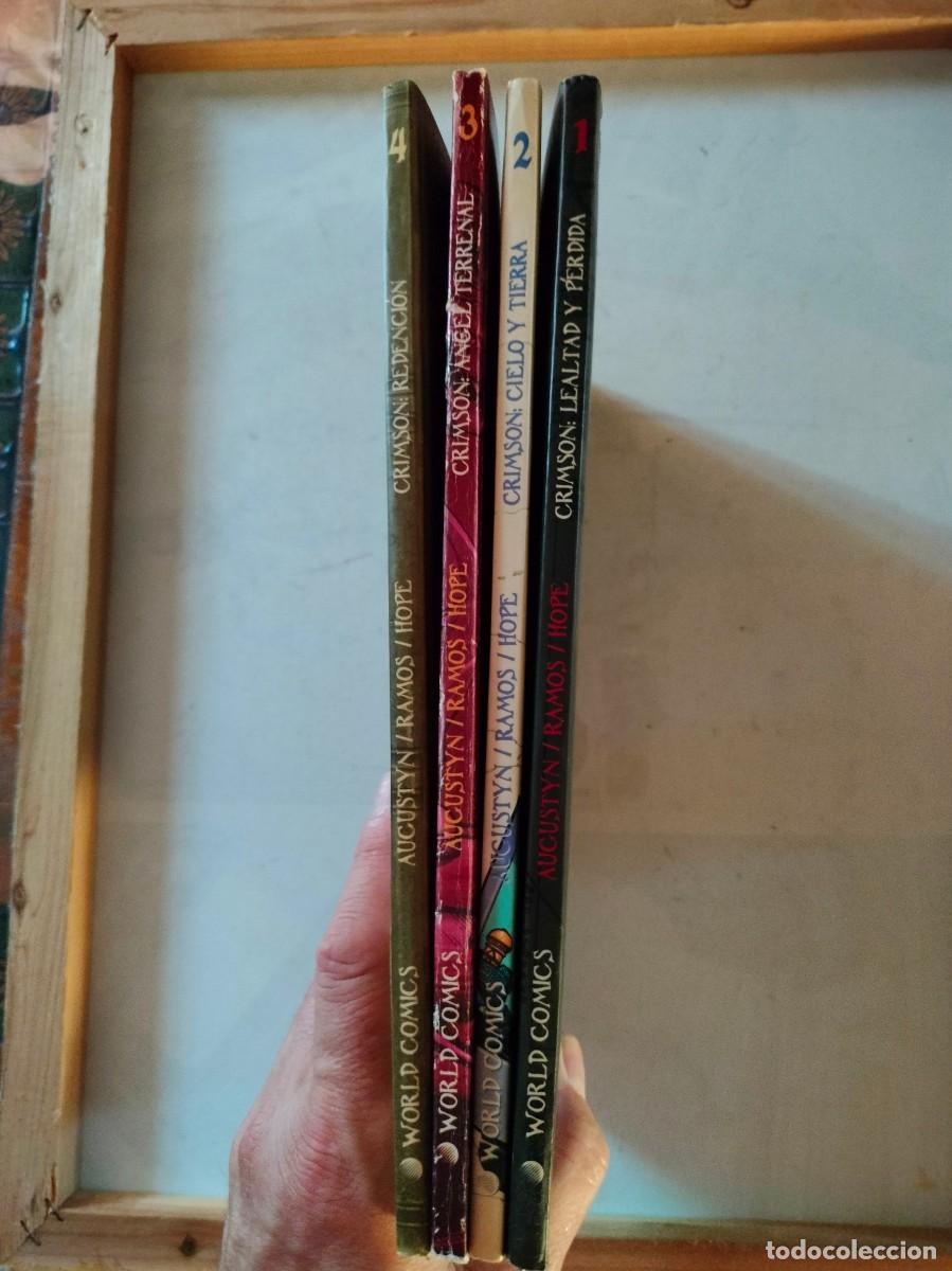 C&oacute;mics: COMICS CRIMSON .COLECCI&Oacute;N COMPLETA. PLANETA. - Foto 2