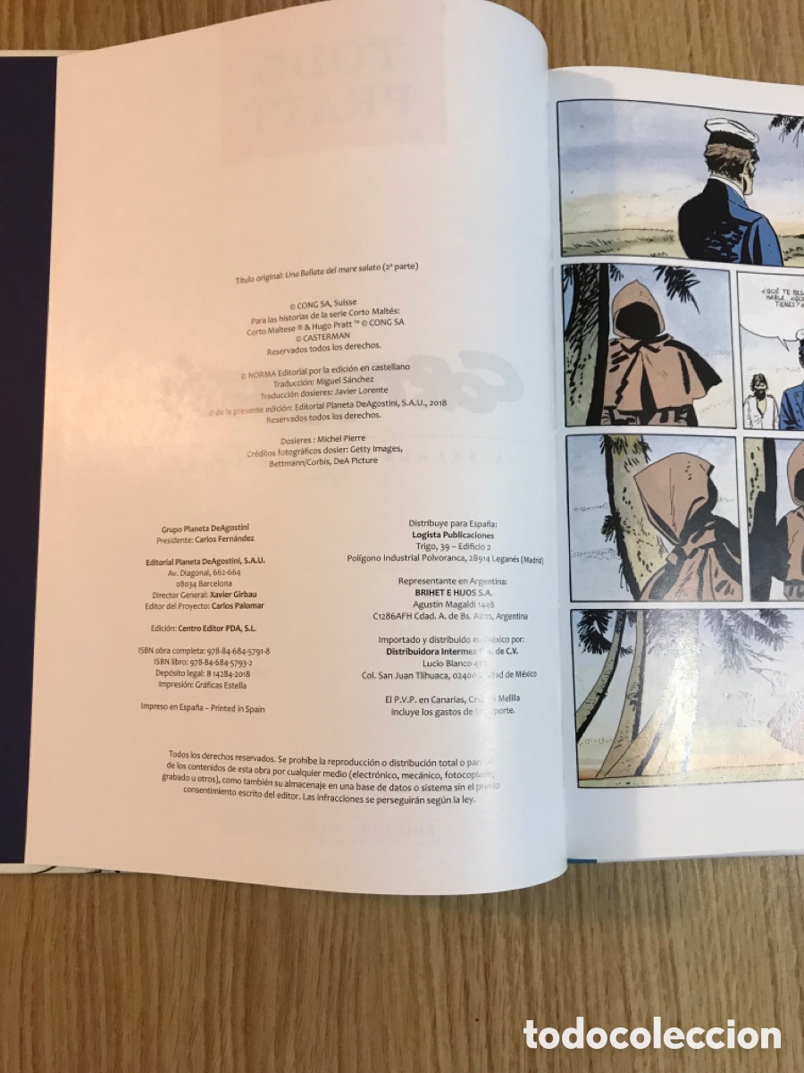 C&oacute;mics: C&oacute;mics. Corto Malt&eacute;s. Lote de 3. Hugo Pratt. - Foto 8