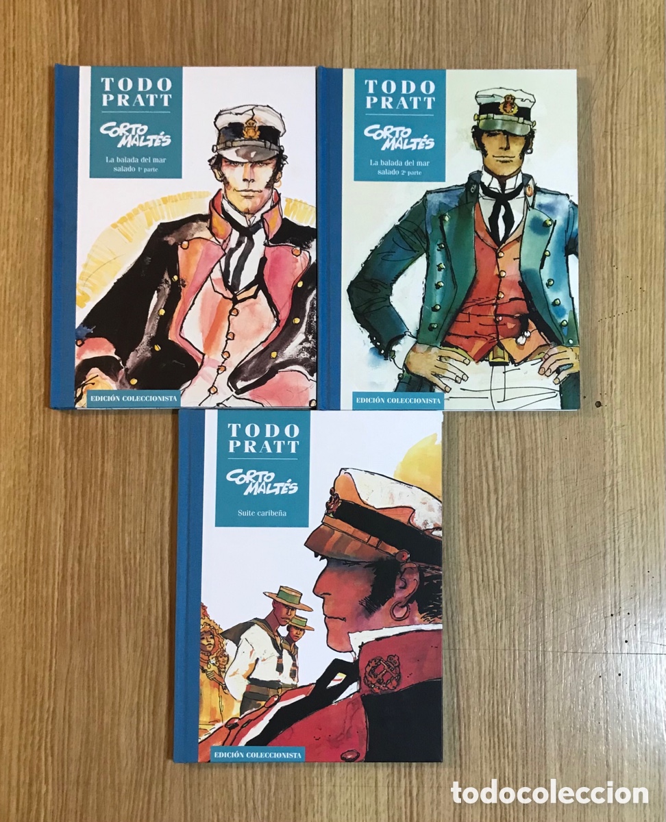 C&oacute;mics: C&oacute;mics. Corto Malt&eacute;s. Lote de 3. Hugo Pratt. - Foto 1