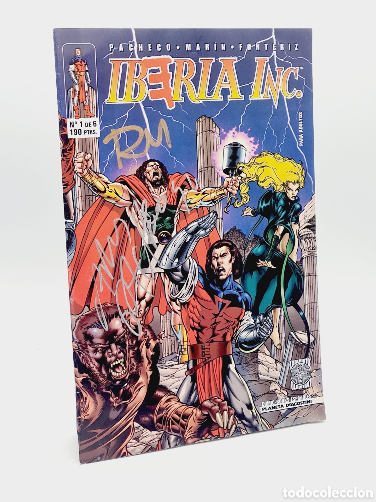 C&oacute;mics: EXCELENTE ESTADO IBERIA INC 1 PLANETA GRAPA INC.