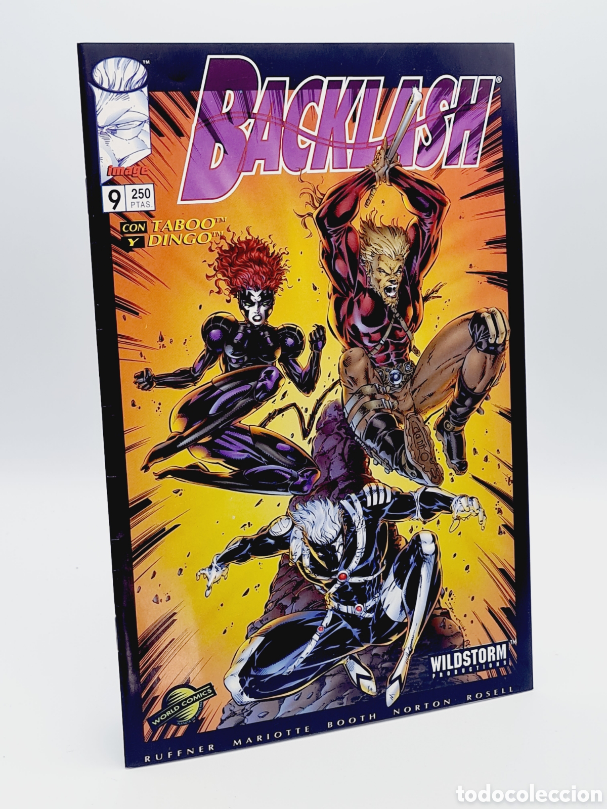 C&oacute;mics: EXCELENTE ESTADO BACKLASH 9 PLANETA GRAPA - Foto 1