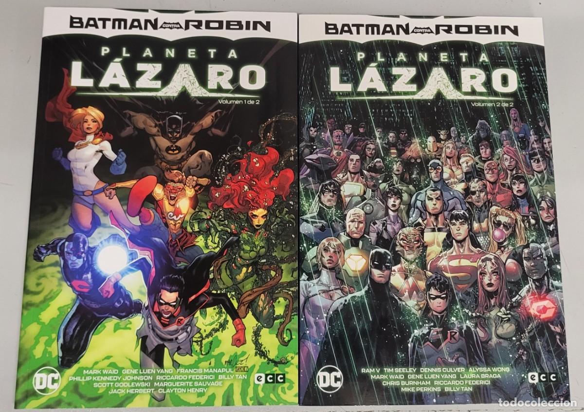 C&oacute;mics: BATMAN CONTRA ROBIN : PLANETA LAZARO &iexcl; COMPLETA 2 NUMEROS ! MARK WAID / DC - ECC - Foto 1