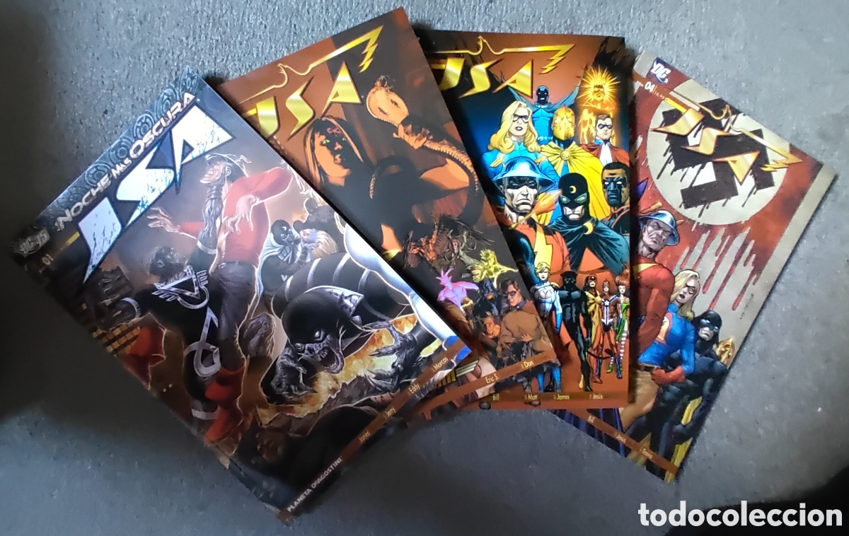 C&oacute;mics: JSA (vol. 1-4) edici&oacute;n Planeta de Agostini - Foto 3