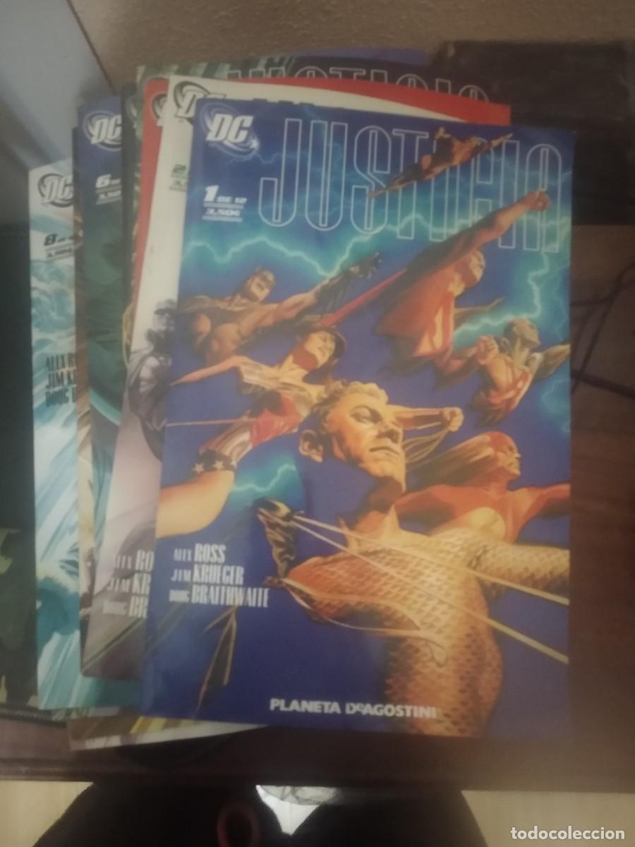 C&oacute;mics: Justicia maxiserie completa en 12 c&oacute;mics planeta de Agostini - Foto 1