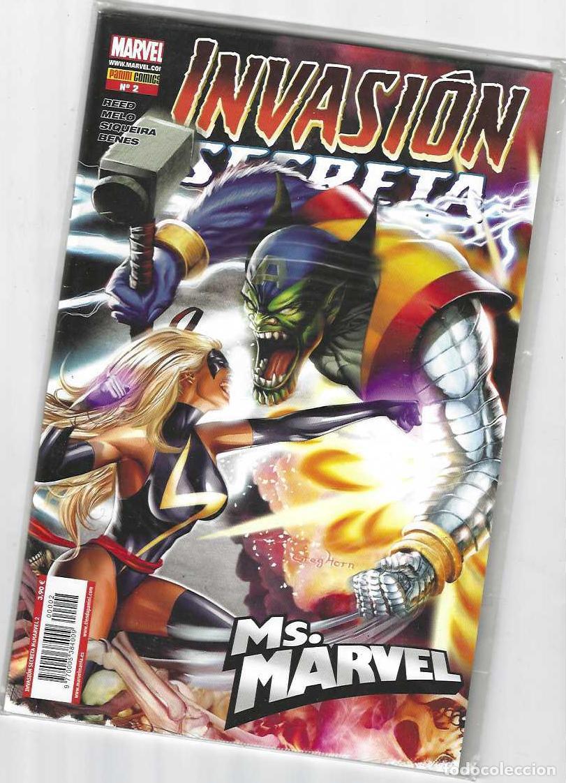 Comics: INVASION SECRETA - ESPECIAL MS. MARVEL 2 - PANINI - COMO NUEVO