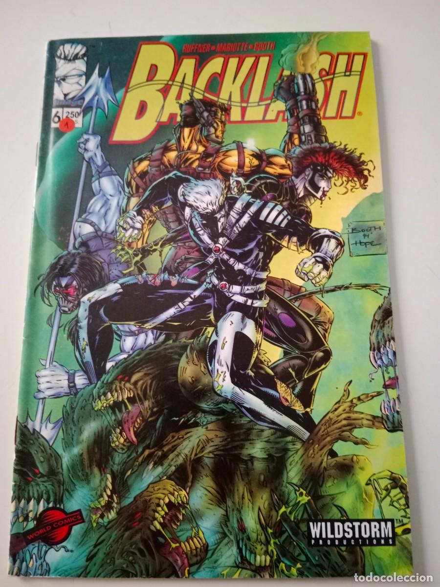 C&oacute;mics: BACKLASH N&deg;. 6 IMAGE WORLD COMICS - Foto 1