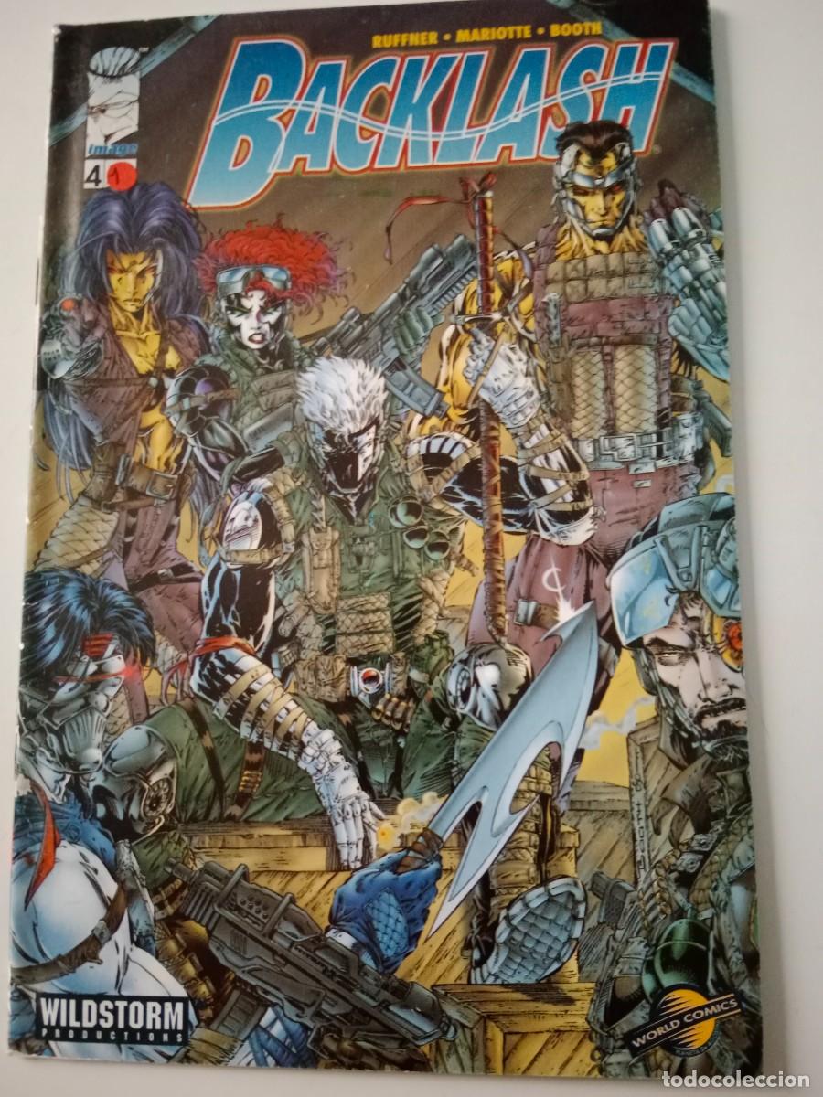 C&oacute;mics: BACKLASH N&deg;. 4 IMAGE WORLD COMICS - Foto 1