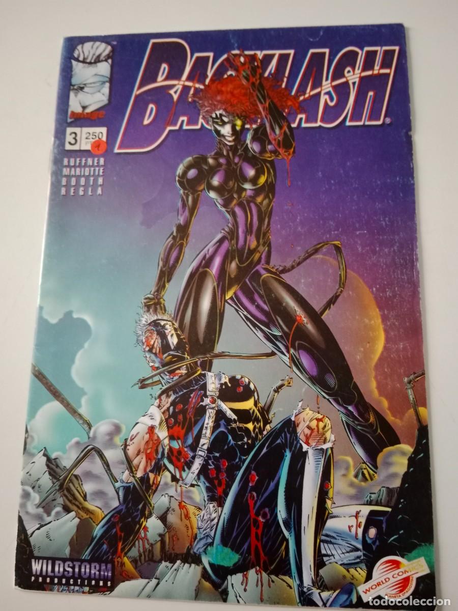 C&oacute;mics: BACKLASH N&deg;. 3 IMAGE WORLD COMICS - Foto 1