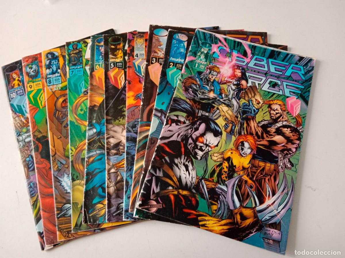 C&oacute;mics: CYBER FORCE N&deg;. 1 A N&deg;. 10 VOL.2 COMPLETO. IMAGE. WORLD COMICS. - Foto 1