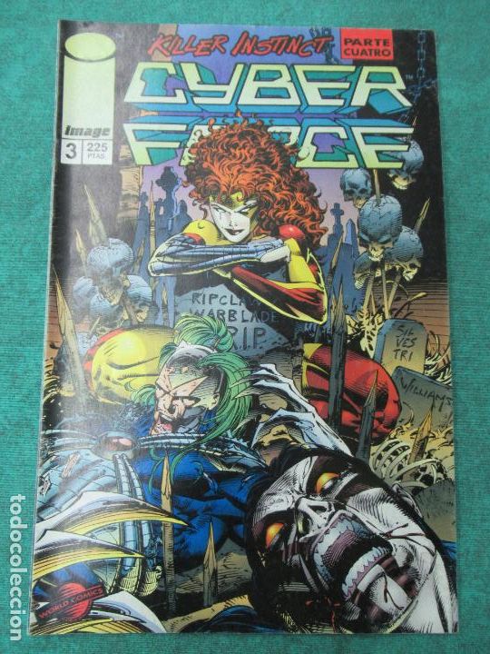 C&oacute;mics: Cyber Force n&ordm; 3 - Image World Comics - Foto 1