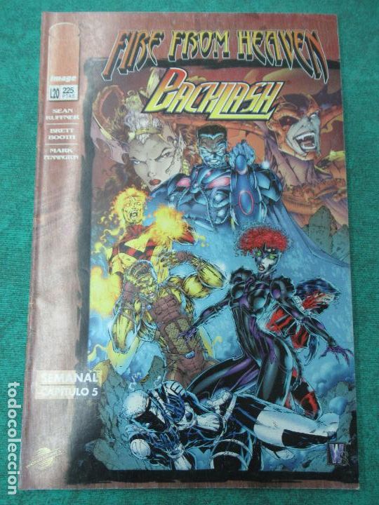 C&oacute;mics: Fire From Heaven n&ordm; 5 Backlash - Image World Comics - Foto 1
