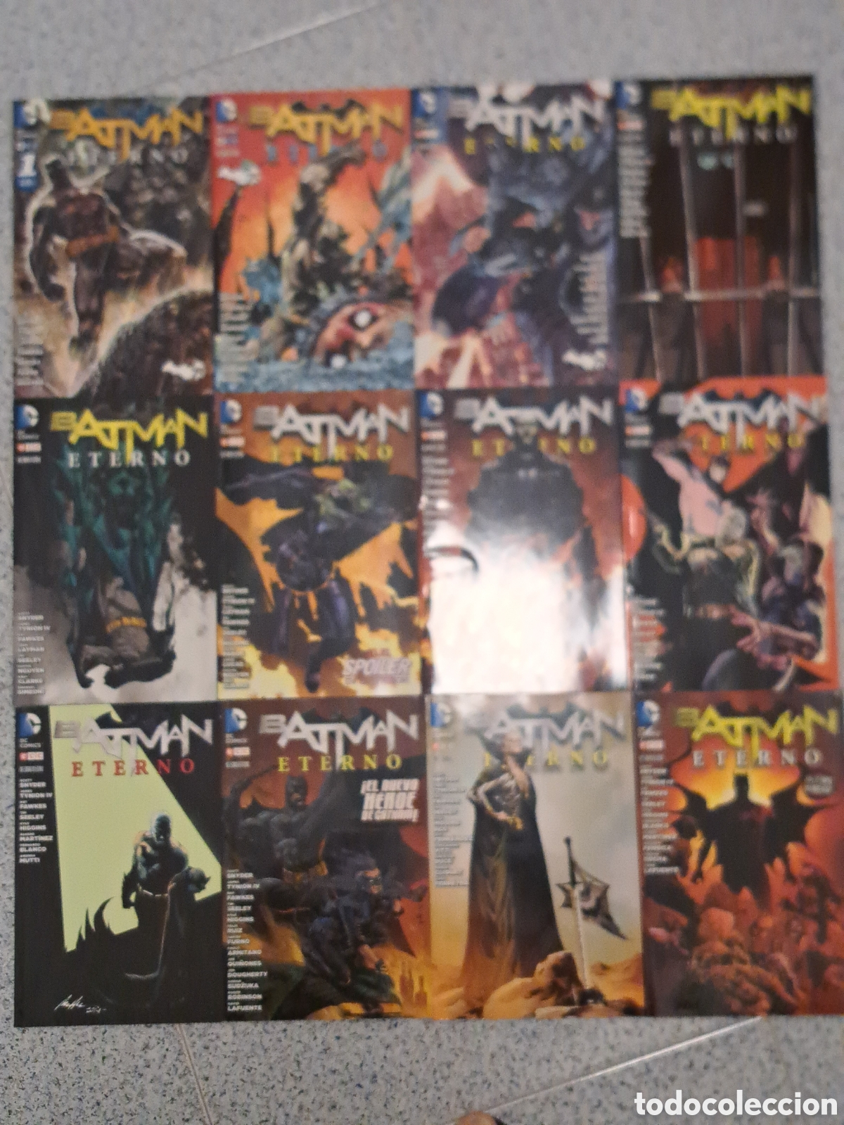 C&oacute;mics: Dc ecc batman eterno 12 tomos descatalogada nuev dificil - Foto 2