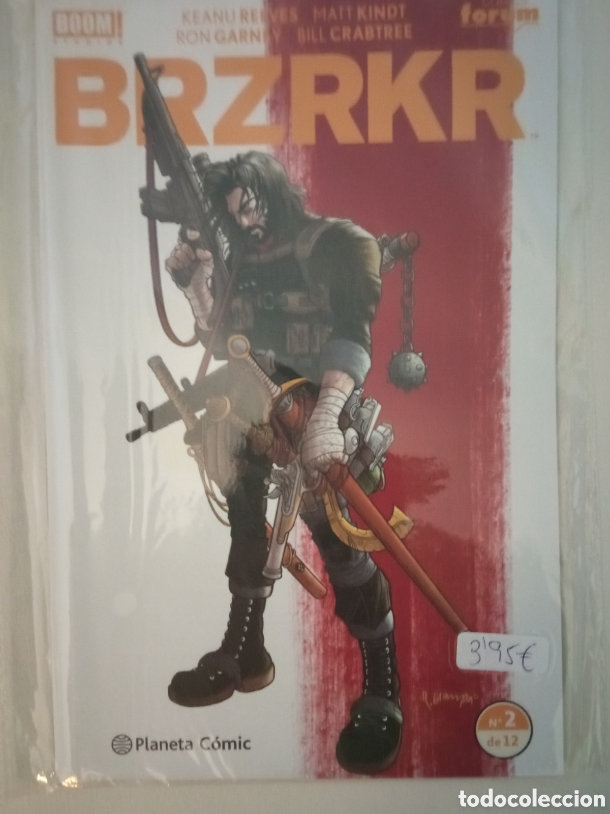 C&oacute;mics: Grapas. Lote 12 c&oacute;mics BRZRKR. Planeta c&oacute;mic - Foto 2