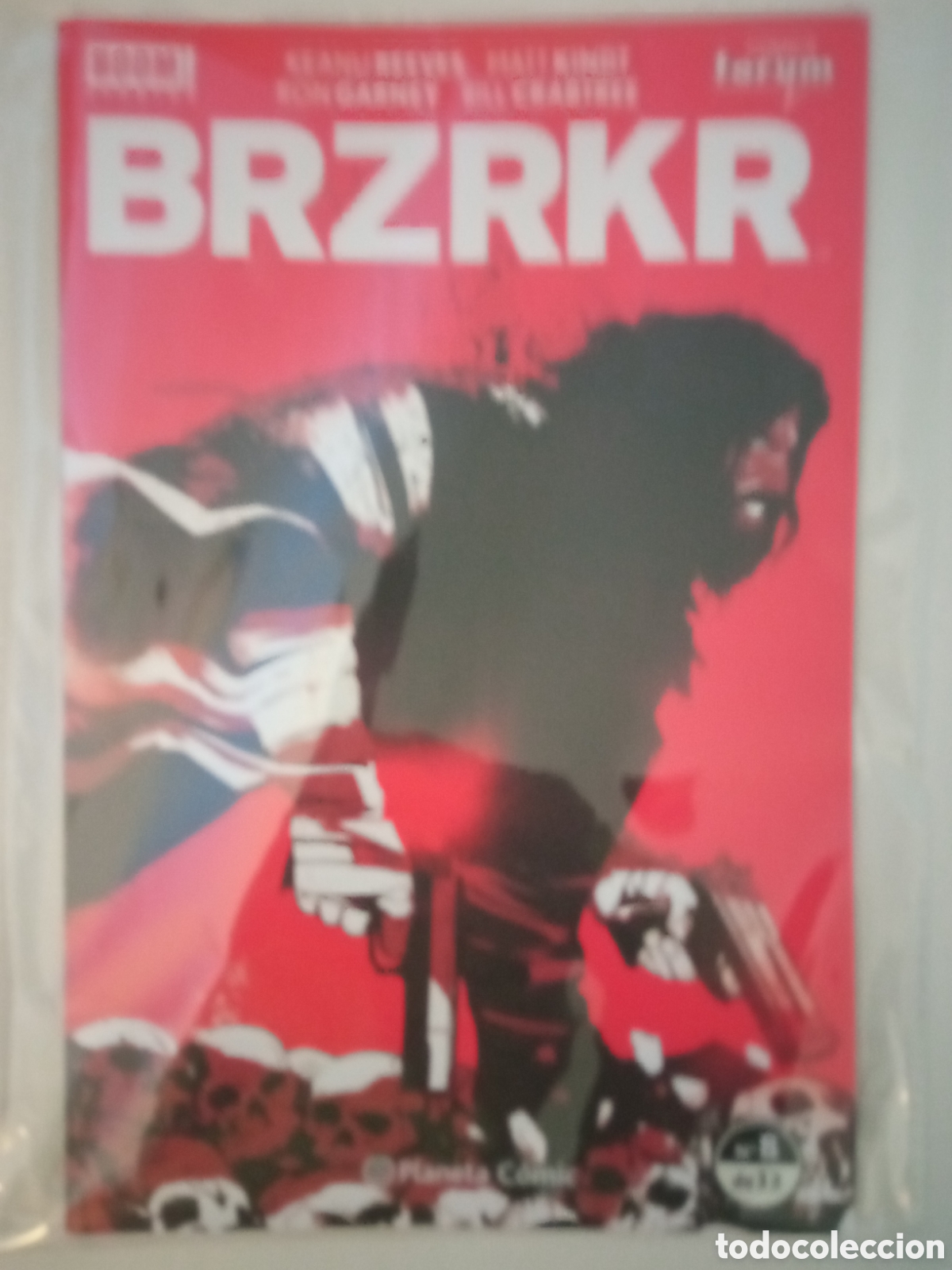 C&oacute;mics: Grapas. Lote 12 c&oacute;mics BRZRKR. Planeta c&oacute;mic - Foto 8