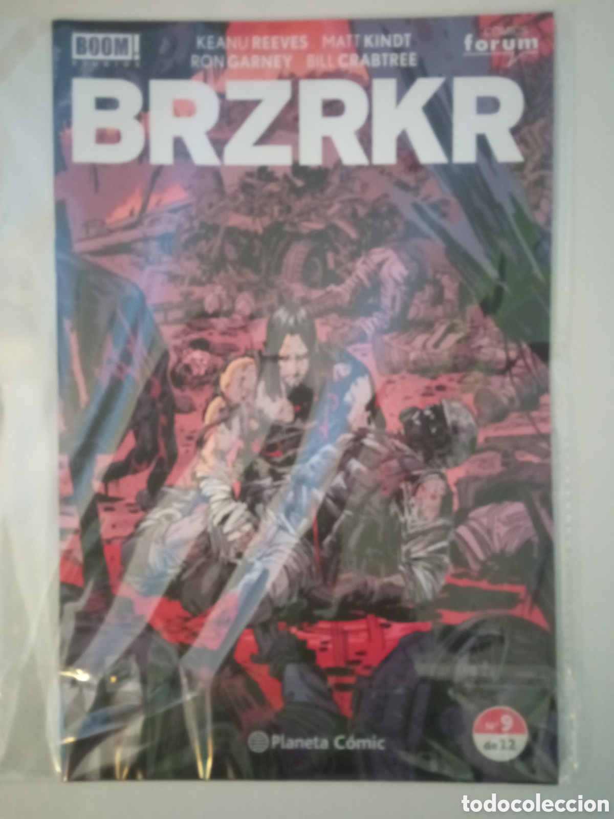 C&oacute;mics: Grapas. Lote 12 c&oacute;mics BRZRKR. Planeta c&oacute;mic - Foto 9