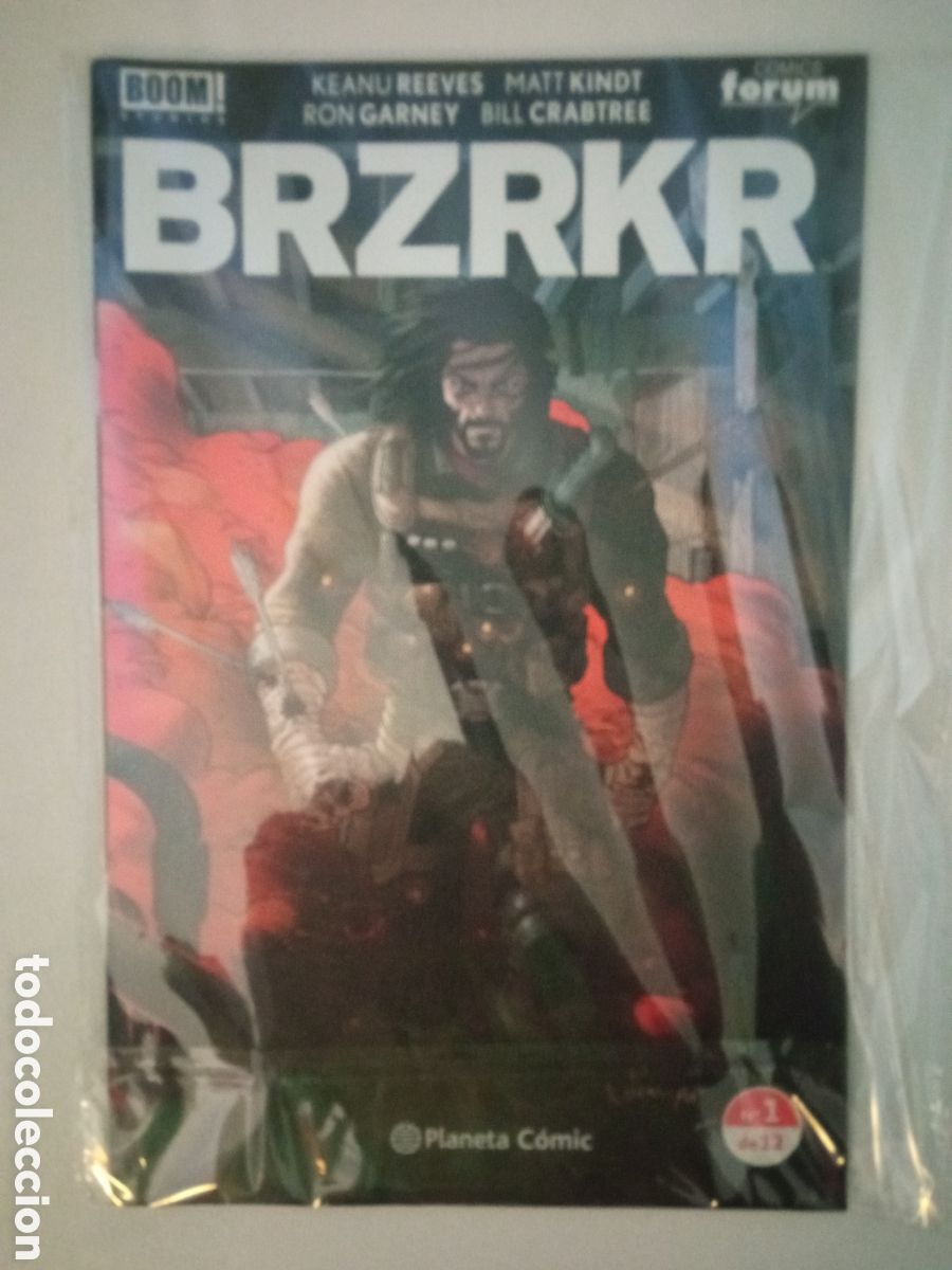C&oacute;mics: Grapas. Lote 12 c&oacute;mics BRZRKR. Planeta c&oacute;mic - Foto 1