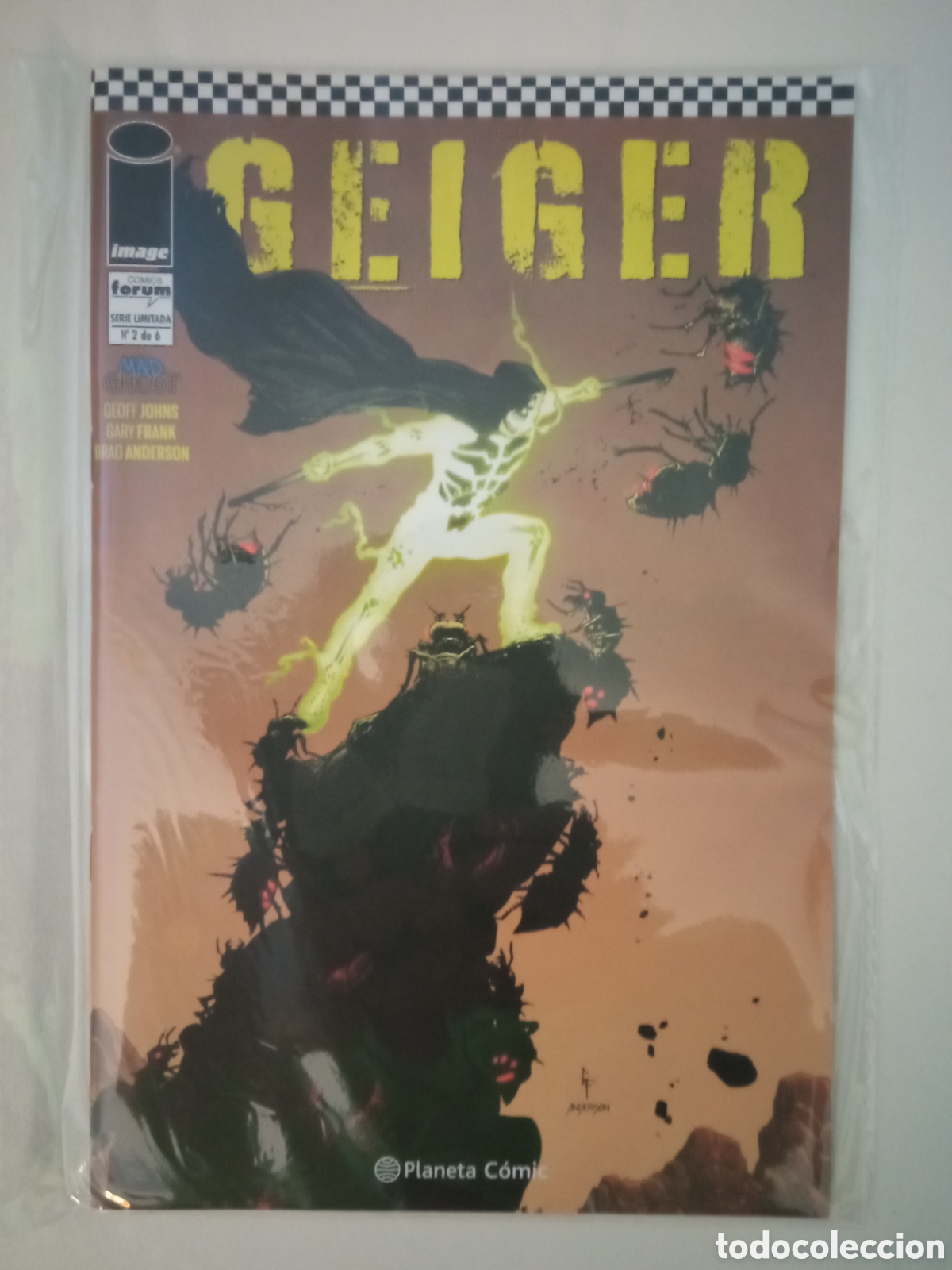 C&oacute;mics: Grapas. Lote 6 c&oacute;mics Geiger. Planeta - Foto 2