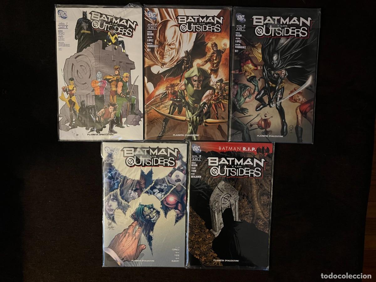 C&oacute;mics: BATMAN Y LOS OUTSIDERS (OBRA COMPLETA - 5 N&Uacute;MEROS) - Foto 1