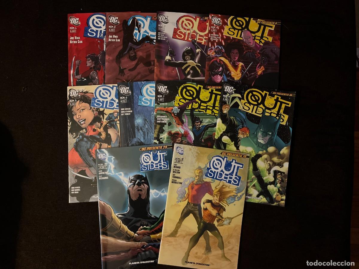 C&oacute;mics: OUTSIDERS VOL 2 (2007-2009) COMPLETA (10 N&Uacute;MEROS) - (PLANETA) - Foto 1