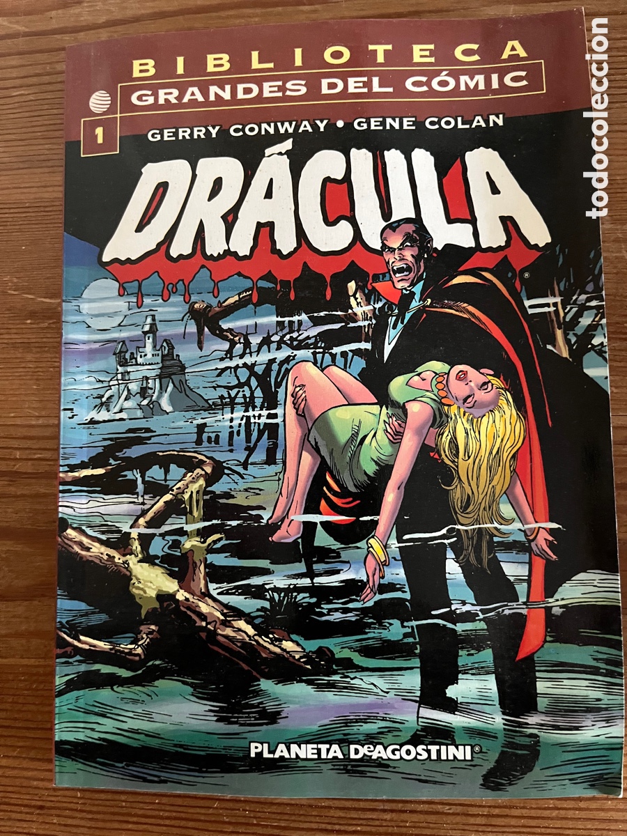 C&oacute;mics: Lote 6 c&oacute;mics biblioteca grandes del c&oacute;mic dracula y otros - Foto 3