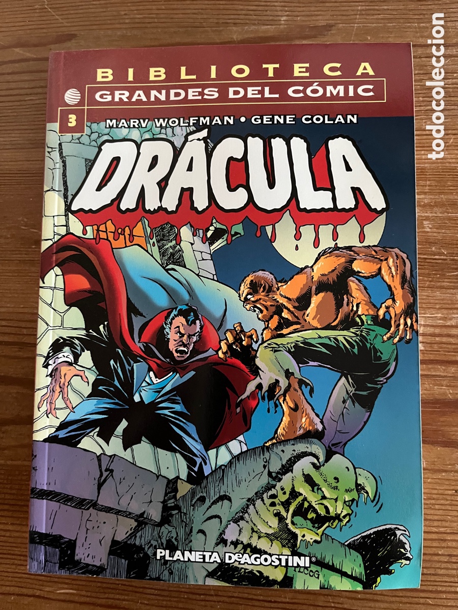 C&oacute;mics: Lote 6 c&oacute;mics biblioteca grandes del c&oacute;mic dracula y otros - Foto 5