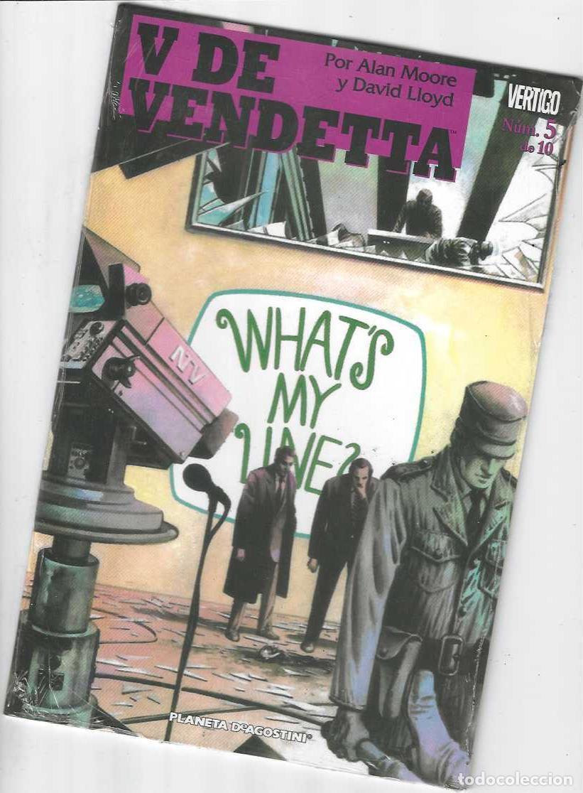 C&oacute;mics: V DE VENDETTA N&ordm; 5 - PLANETA - MUY BUEN ESTADO - Foto 1