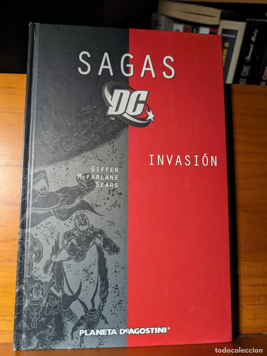 C&oacute;mics: Invasi&oacute;n (Sagas DC n&ordm; 4).- Giffen, McFarlane y Sears. - Foto 1
