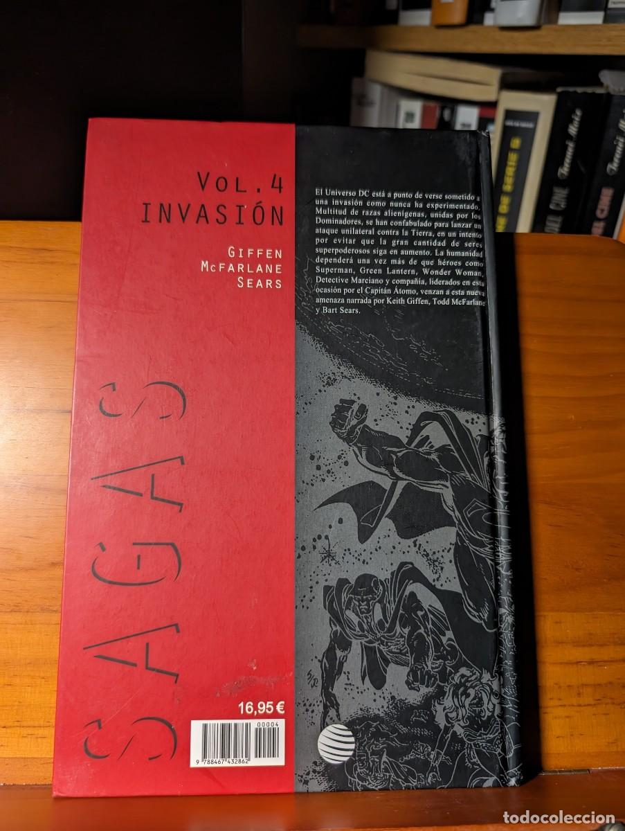 C&oacute;mics: Invasi&oacute;n (Sagas DC n&ordm; 4).- Giffen, McFarlane y Sears. - Foto 2