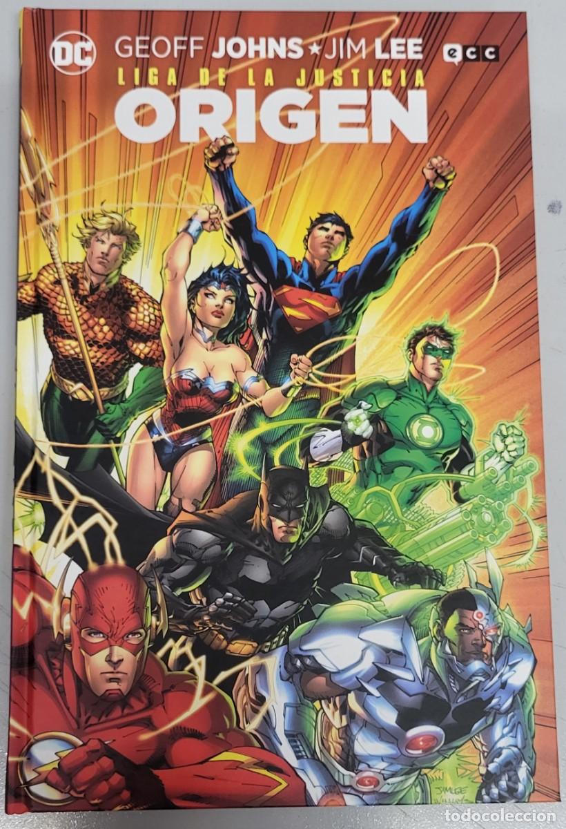 C&oacute;mics: LIGA DE LA JUSTICIA : ORIGEN - GEOFF JOHNS - JIM LEE / DC - ECC - Foto 1