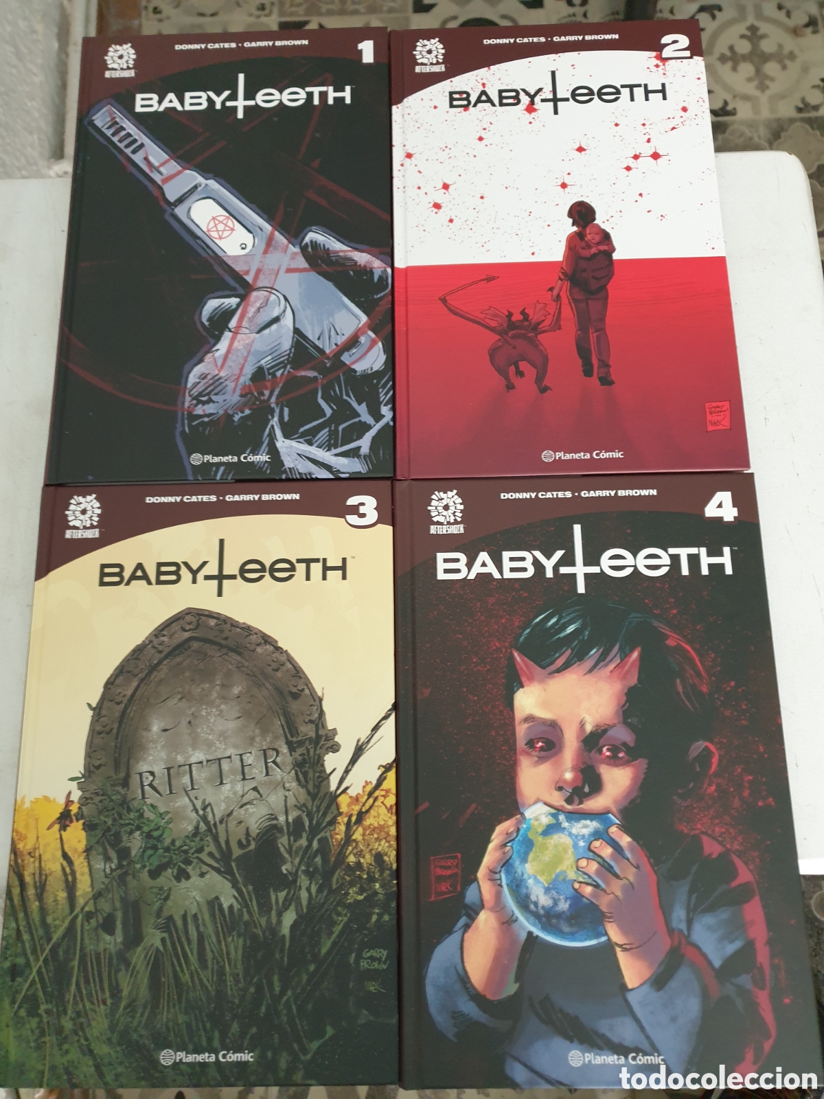 C&oacute;mics: BABYTEETH. CATES, BROWN. COMPLETA 4 TOMOS. AFTERSHOCK - Foto 1