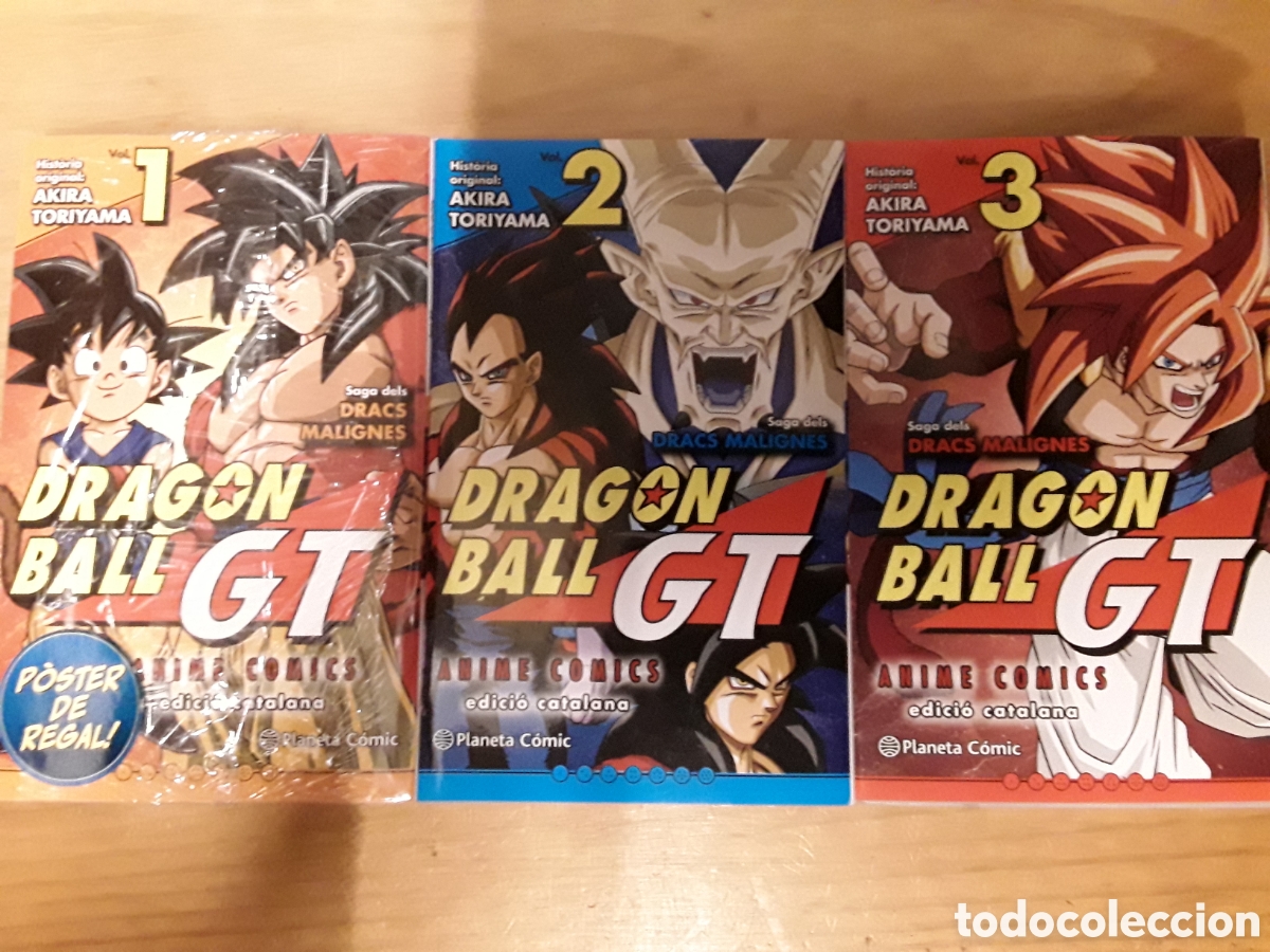 C&oacute;mics: Dragon ball GT 1 2 3 (colecci&oacute;n completa) - Akira Toriyama - Planeta c&oacute;mics / Manga