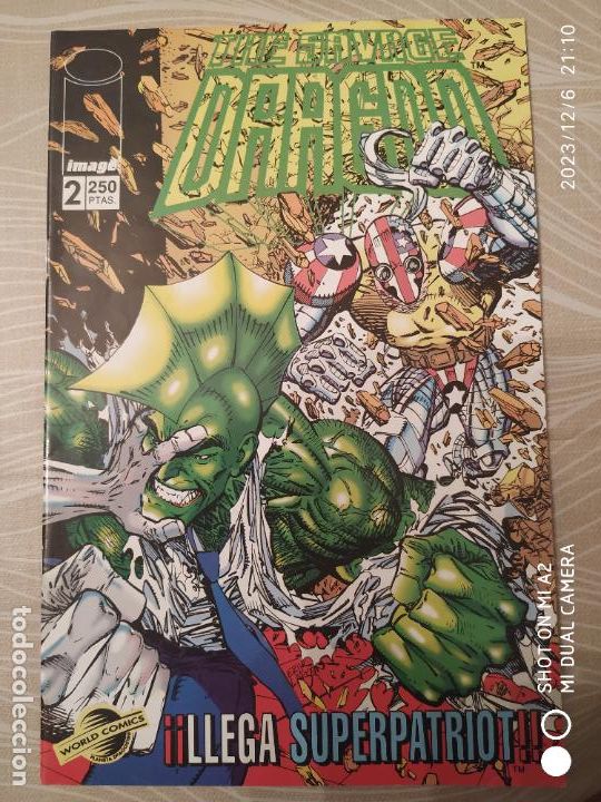 C&oacute;mics: THE SAVAGE DRAGON N&ordm; 2 WORLD COMICS PLANETA - Foto 1
