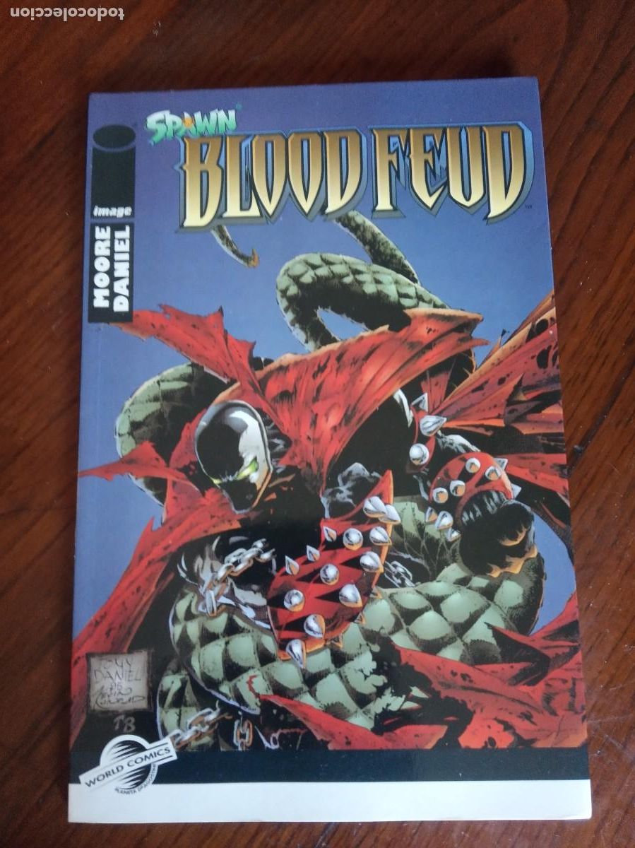 C&oacute;mics: WORL COMICS. SPAWN BLOOD FEUD.PLANETA. - Foto 1