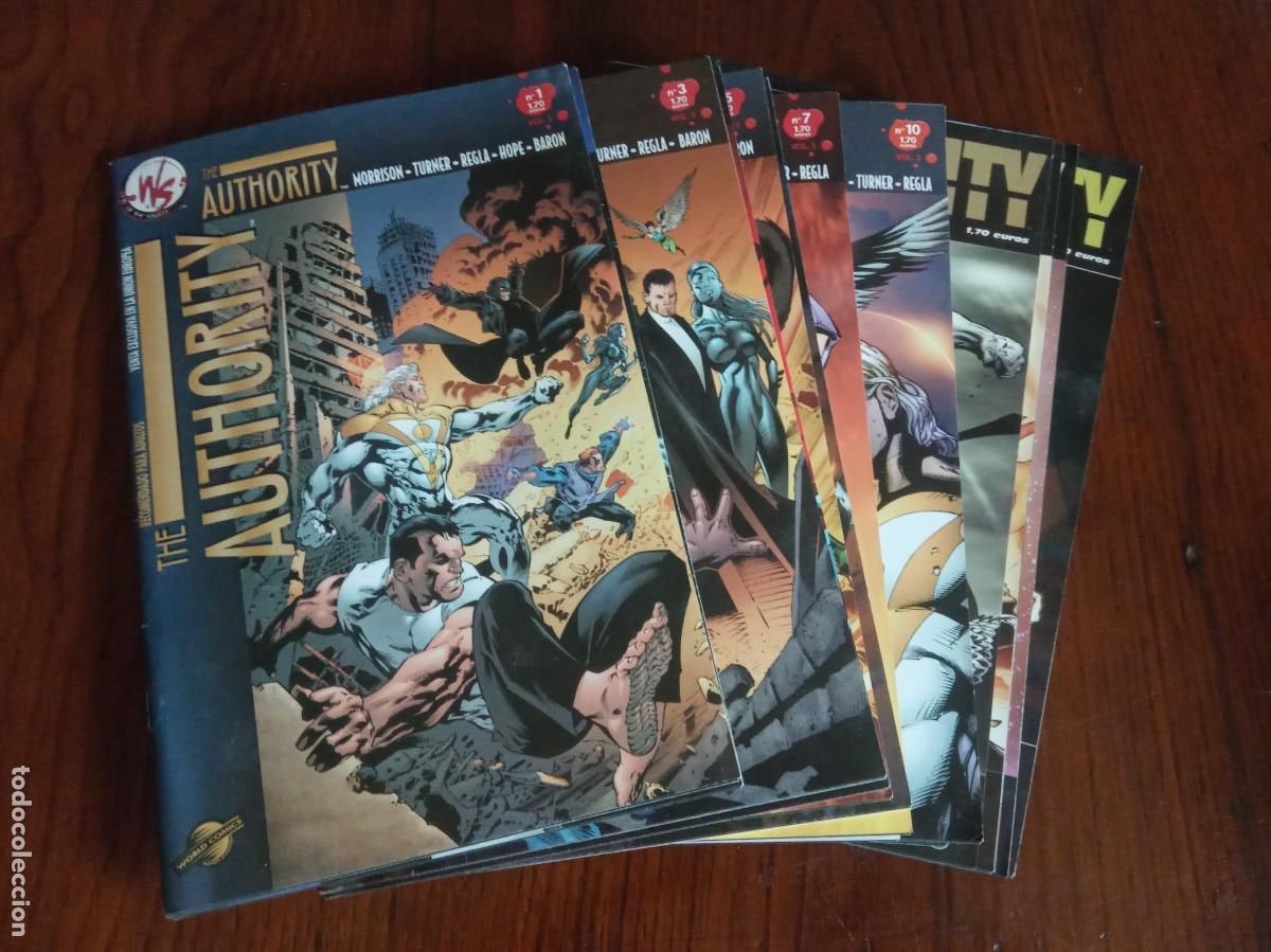 Fumetti: THE AUTHORITY -- VOLUMEN II -- COLECCION INCOMPLETA - 14 DE 15 NUMEROS -- WORLD COMICS / PLANETA