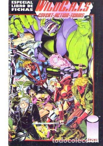 C&oacute;mics: WildC.A.T,S, (Planeta) Especial libro de fichas (No es tebeo son fichas de los personajes)