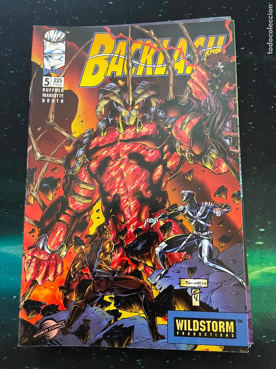 C&oacute;mics: PLANETA BACKLASH NUMERO 5 MUY BUEN ESTADO - Foto 1