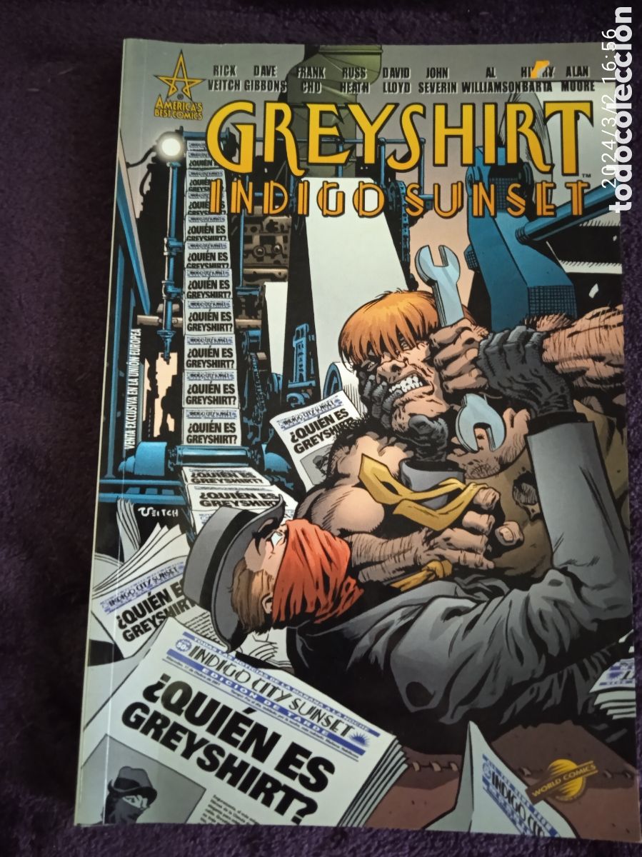 C&oacute;mics: GREYSHIRT. INDIGO SUNSET - Foto 1
