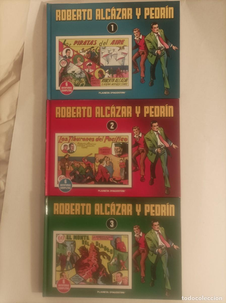 C&oacute;mics: Roberto Alc&aacute;zar y Pedr&iacute;n. 3 tomos - Foto 1